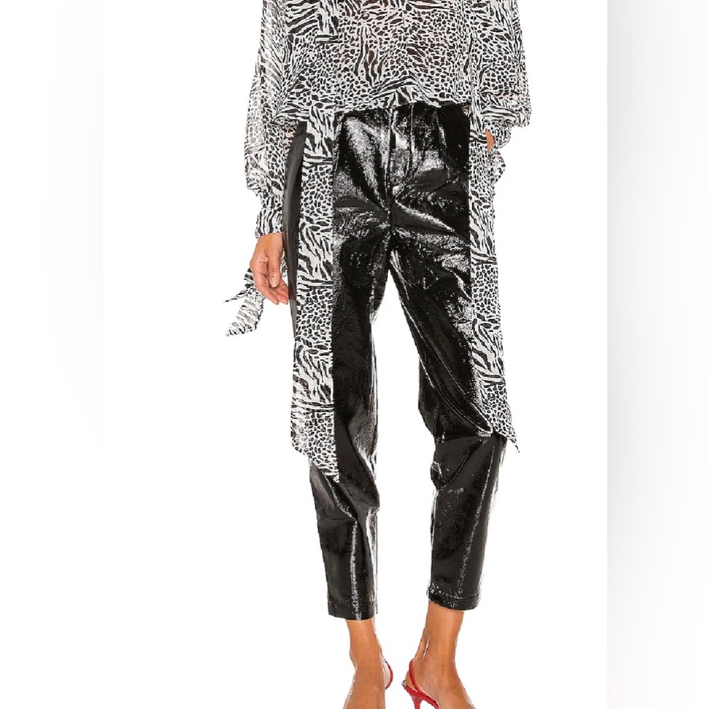 Black metallic pant- The Arielle Pant - L’Academie - size XS - runs large